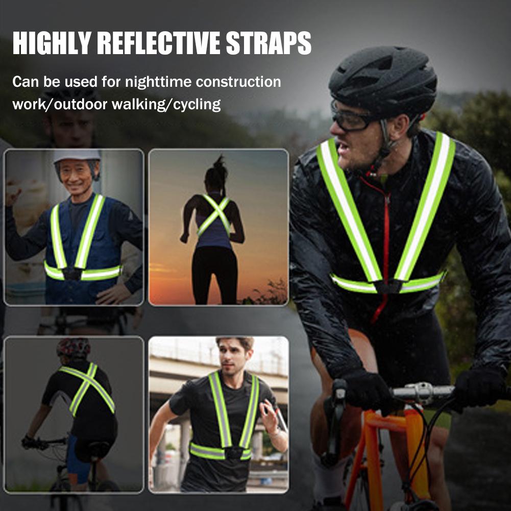 Outdoor Adjustable Safety Vest - Running Gear Cool recension och pris
