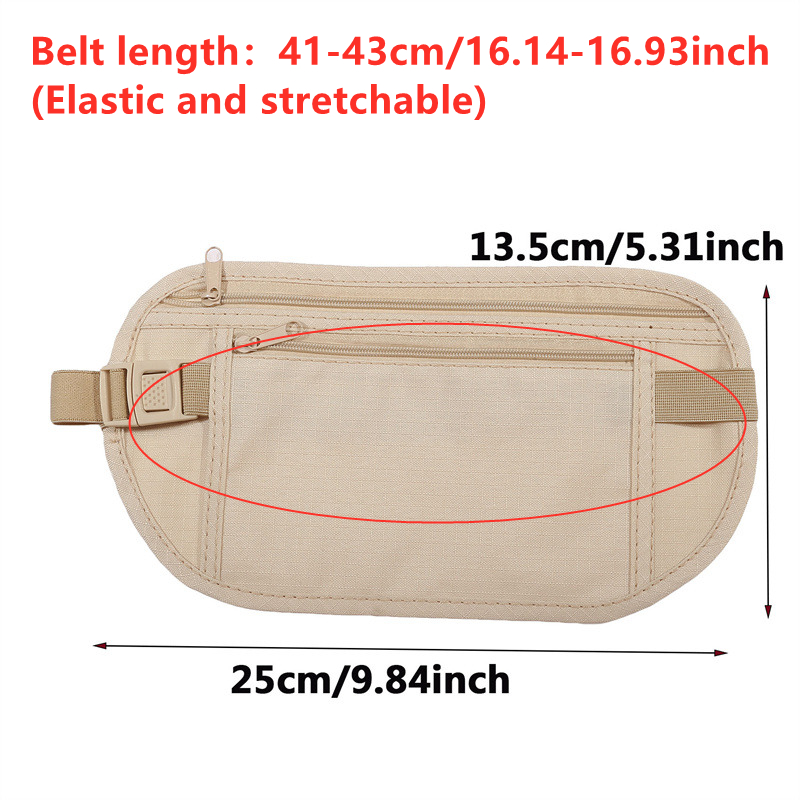 Anti-theft Hidden Waist Bag Sp - Running Zwift recension och pris