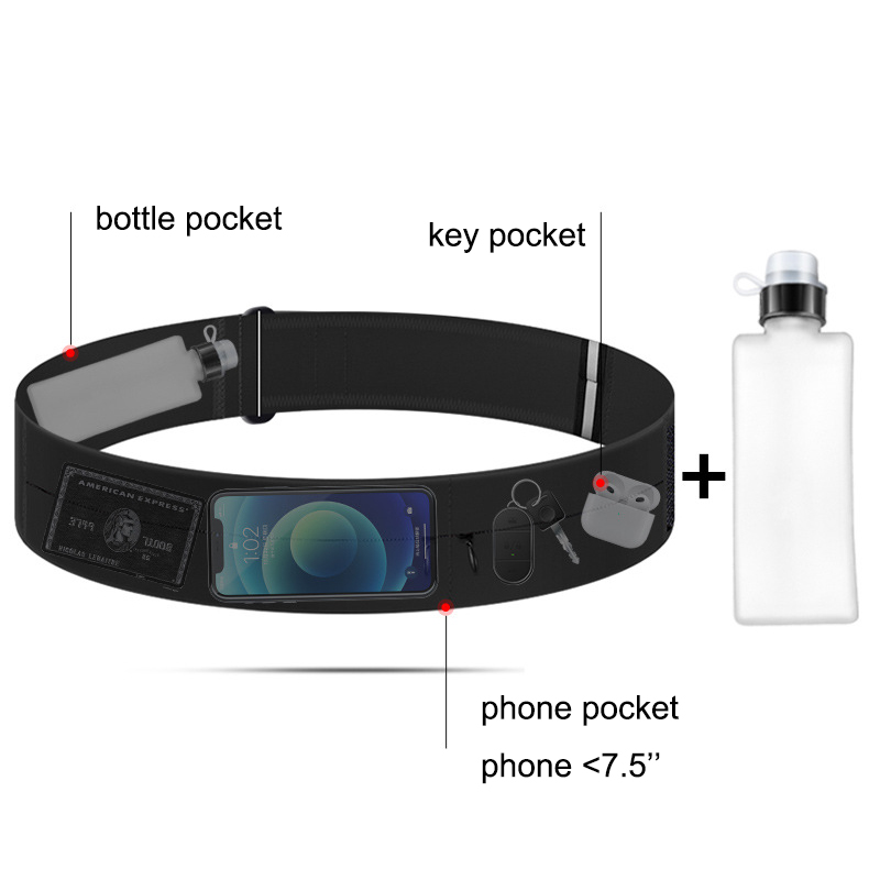 Running Belt Waist Bag with Wa - Running Zwift recension och pris