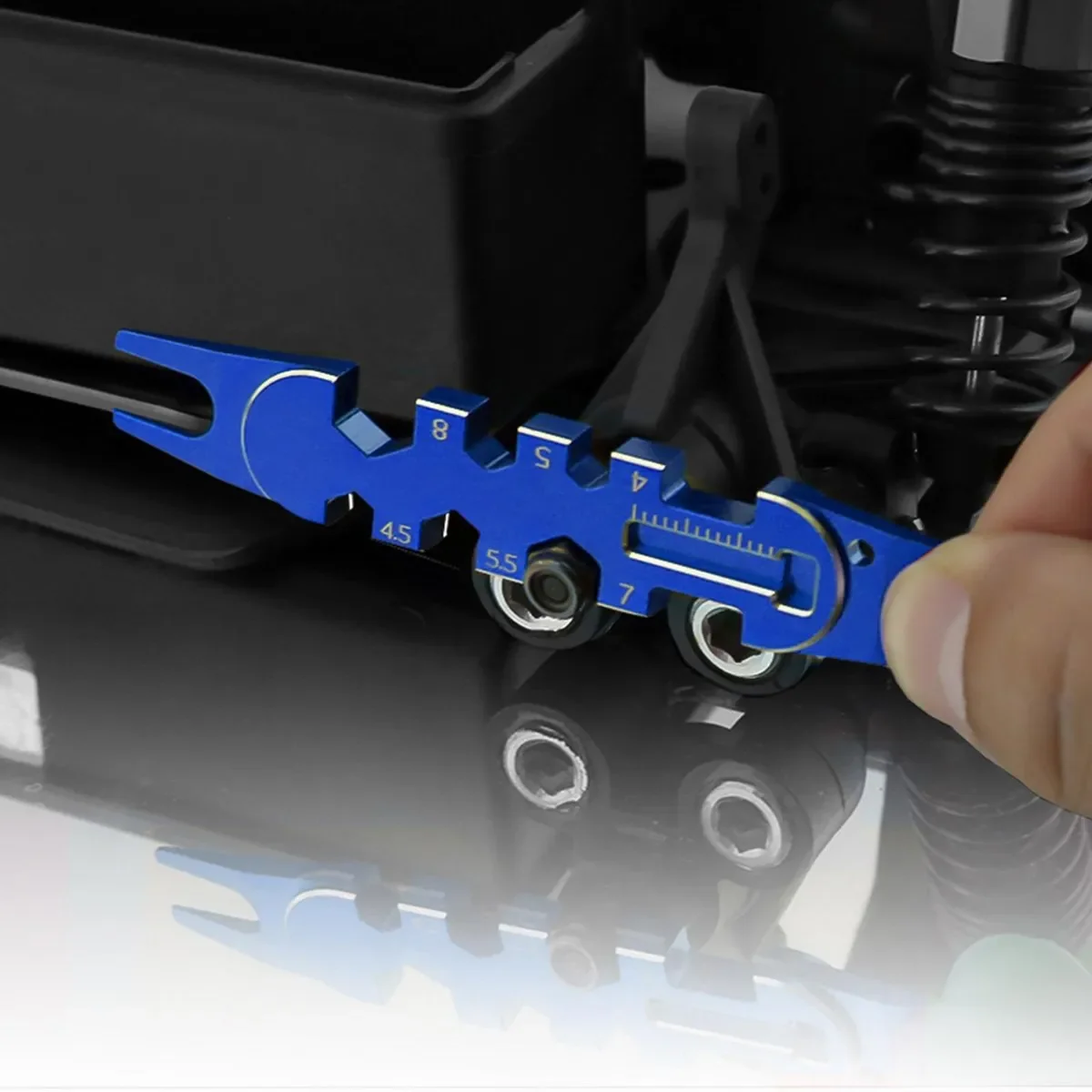 1pcs Red / Blue Wrench RC car  - Running Gear Car recension och pris