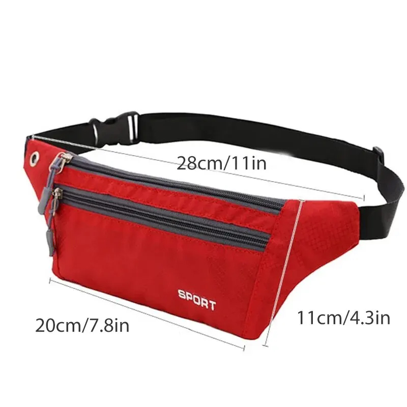 Multifunction Man Waist Bag Ny - Running Zwift recension och pris