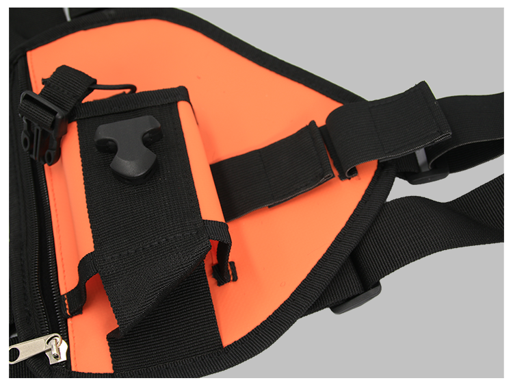 XIERDE Tactical radio chest ba - Running Zwift recension och pris