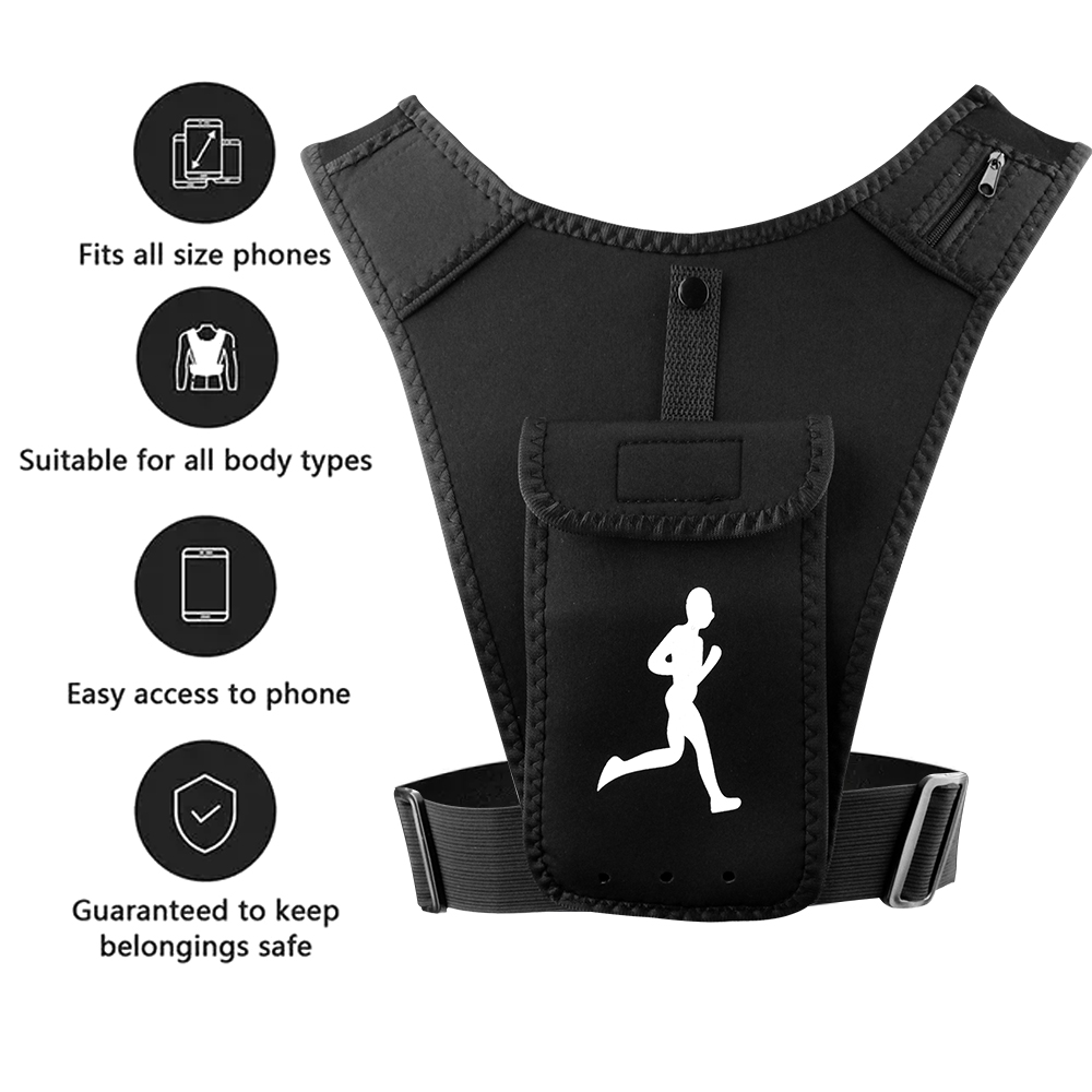 Adjustable Running Vest Phone  - Running Gear Cool recension och pris
