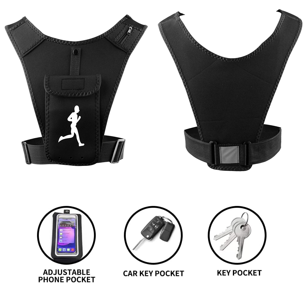 Adjustable Running Vest Phone  - Running Gear Cool recension och pris