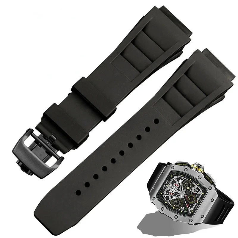 Rubber Watch Band for Richard  - Sweat Band Wrist recension och pris