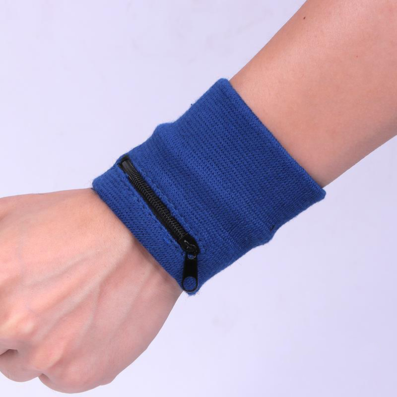 Sports Wristband With Zipper P - Sweat Band Wrist recension och pris