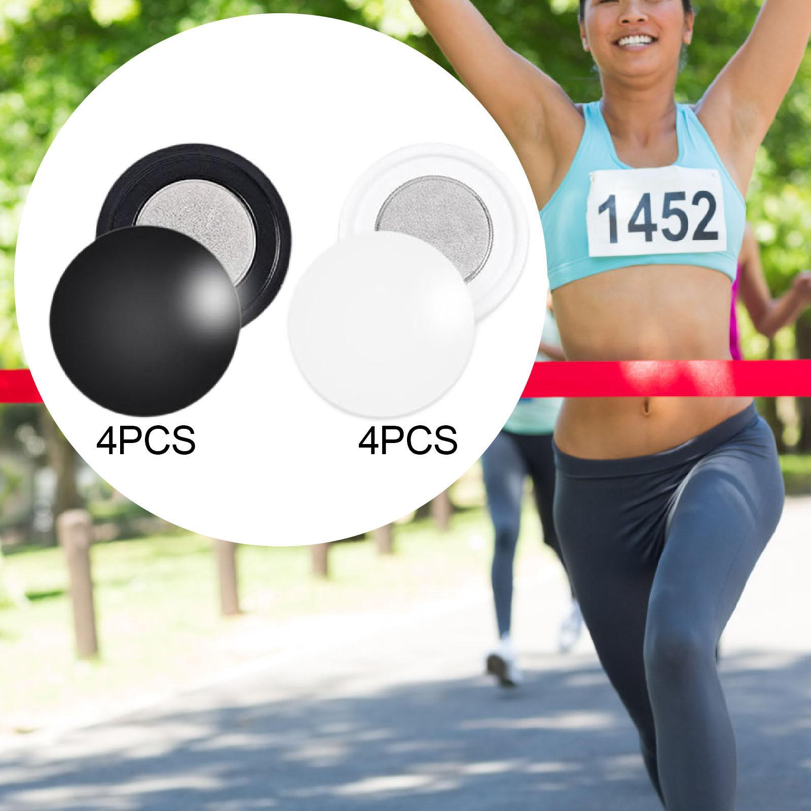 4 Pair Magnetic Race Bib Clips - Running Gear Cool recension och pris