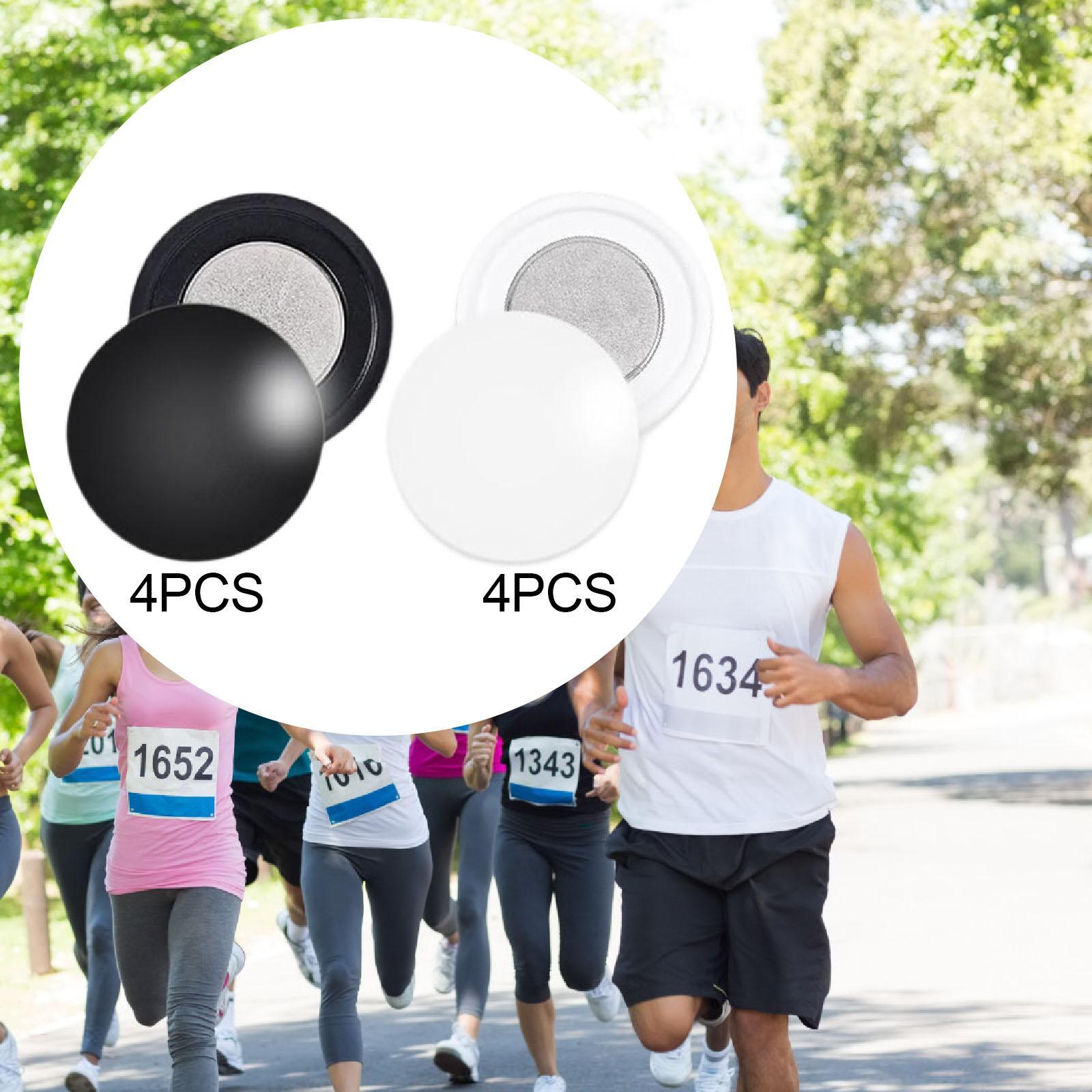 4 Pair Magnetic Race Bib Clips - Running Gear Cool recension och pris