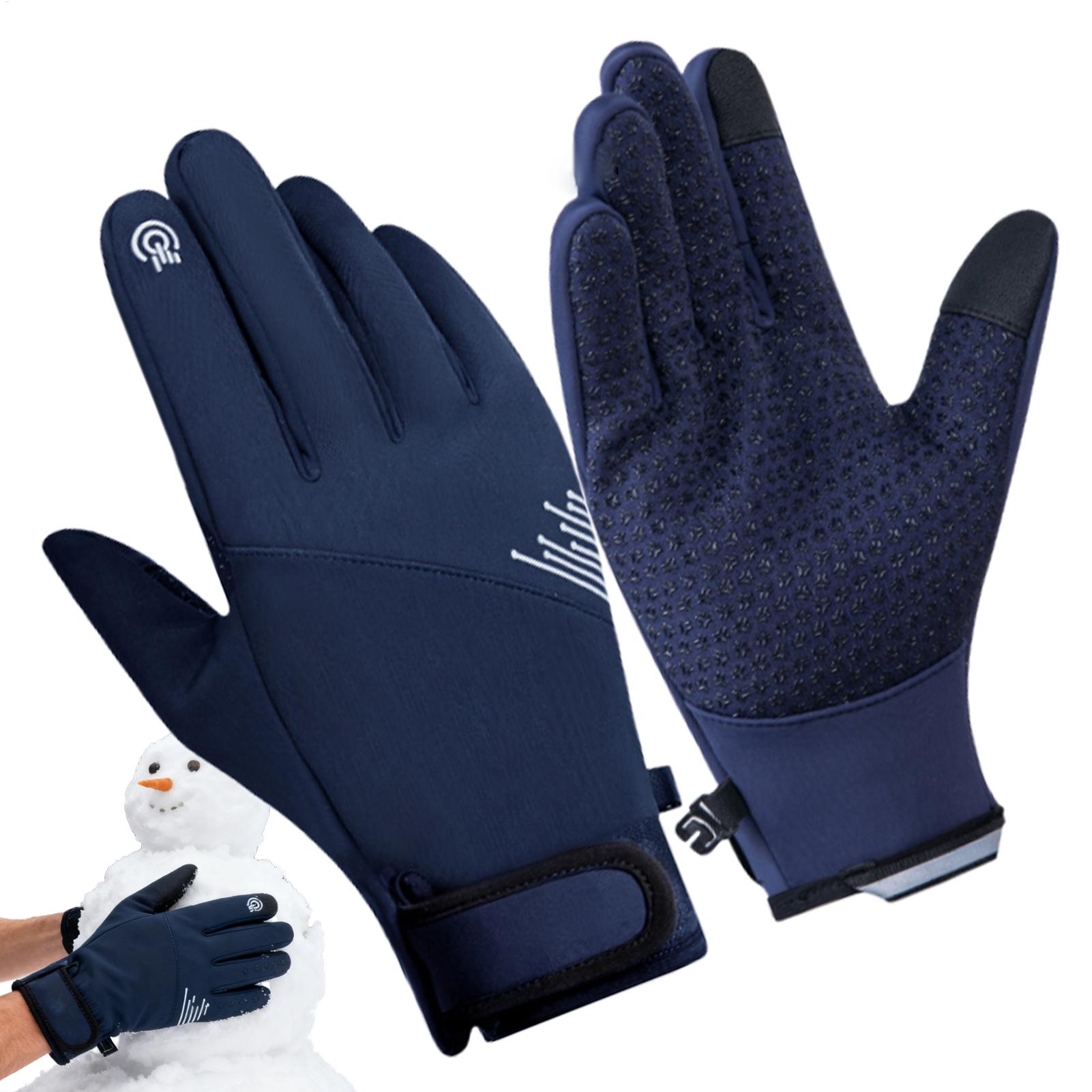 Winter Gloves Windproof Touchs - Running Gear Cold Weather recension och pris