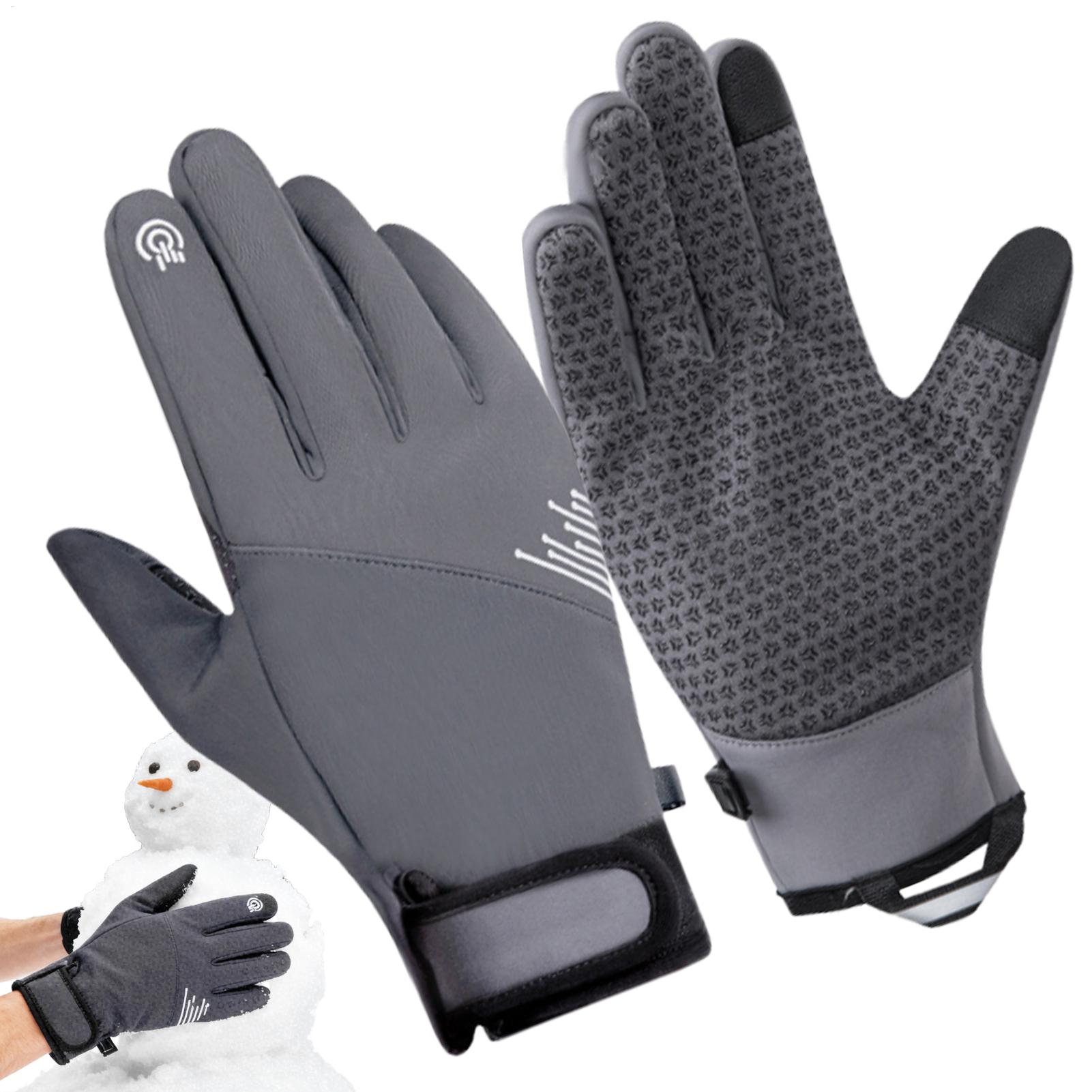 Winter Gloves Windproof Touchs - Running Gear Cold Weather recension och pris