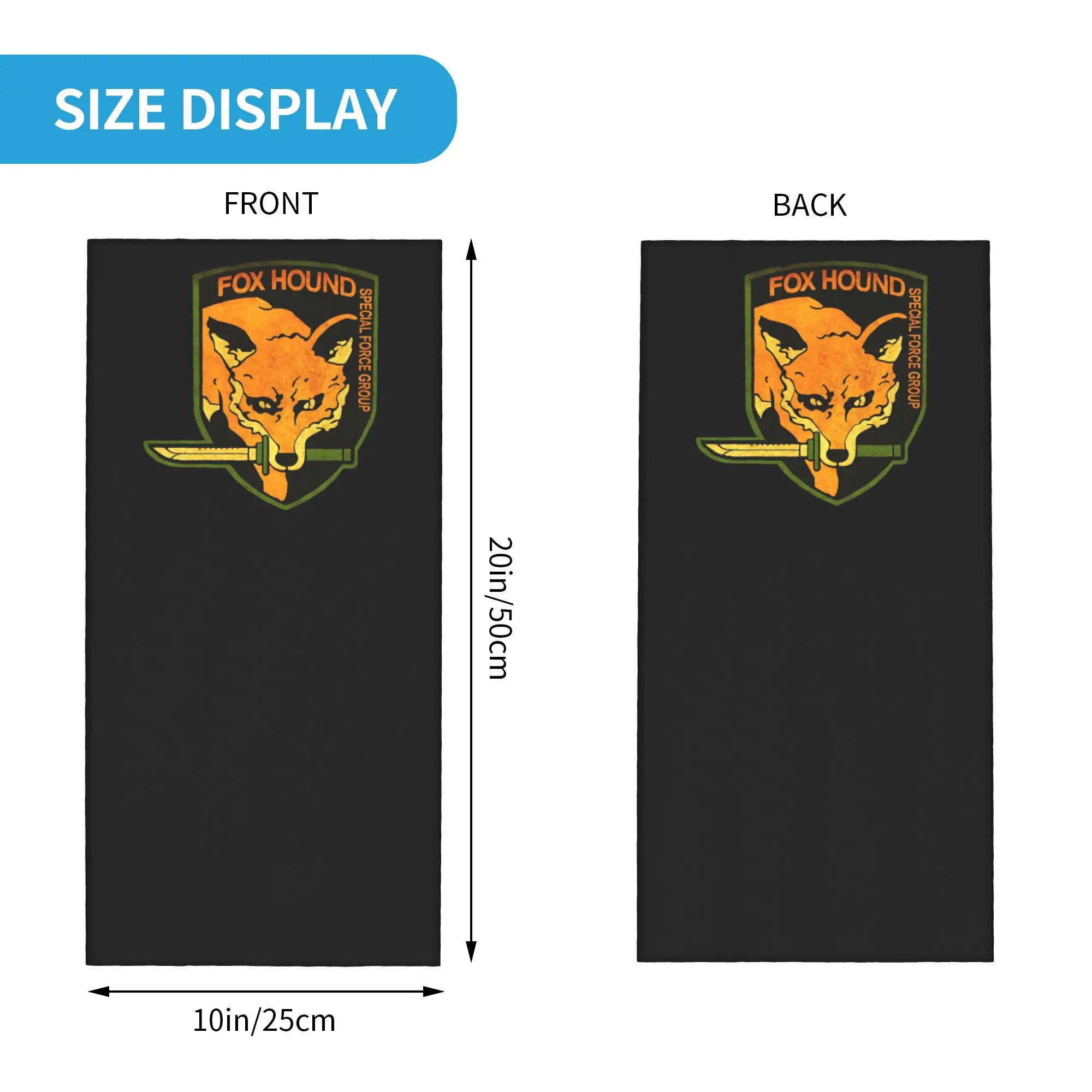 METAL GEAR SOLID Fox Hound Rus - Running Gear Logos recension och pris