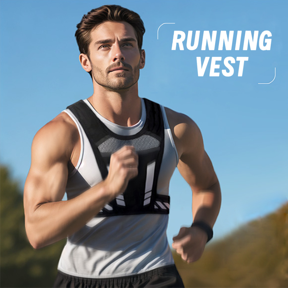 Reflective Running Vest with P - Running Gear Cool recension och pris