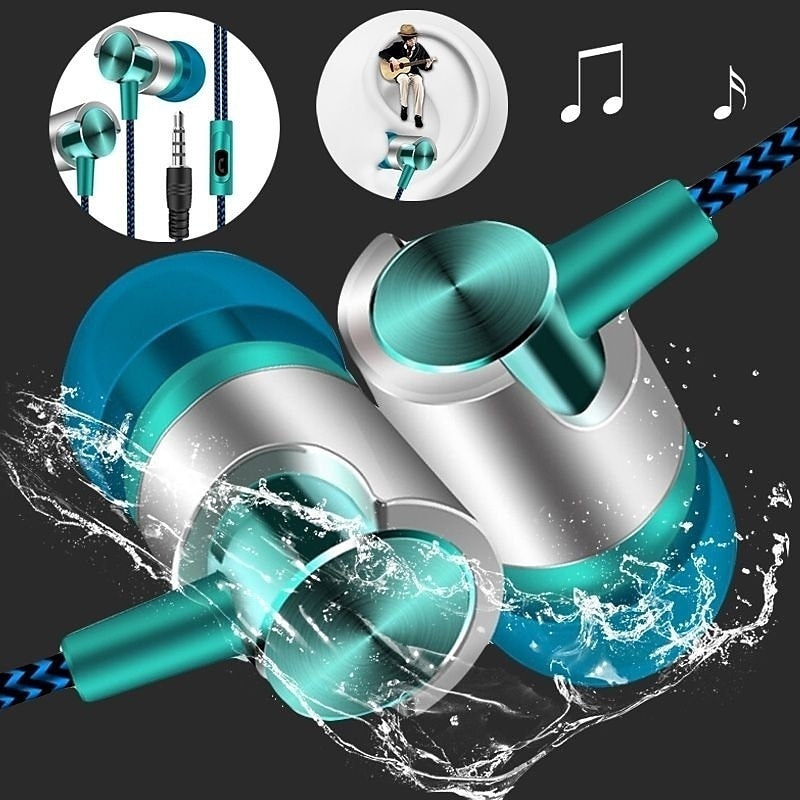 3.5mm AUX Plug Earphone Sport  - Running Gear Headphones recension och pris