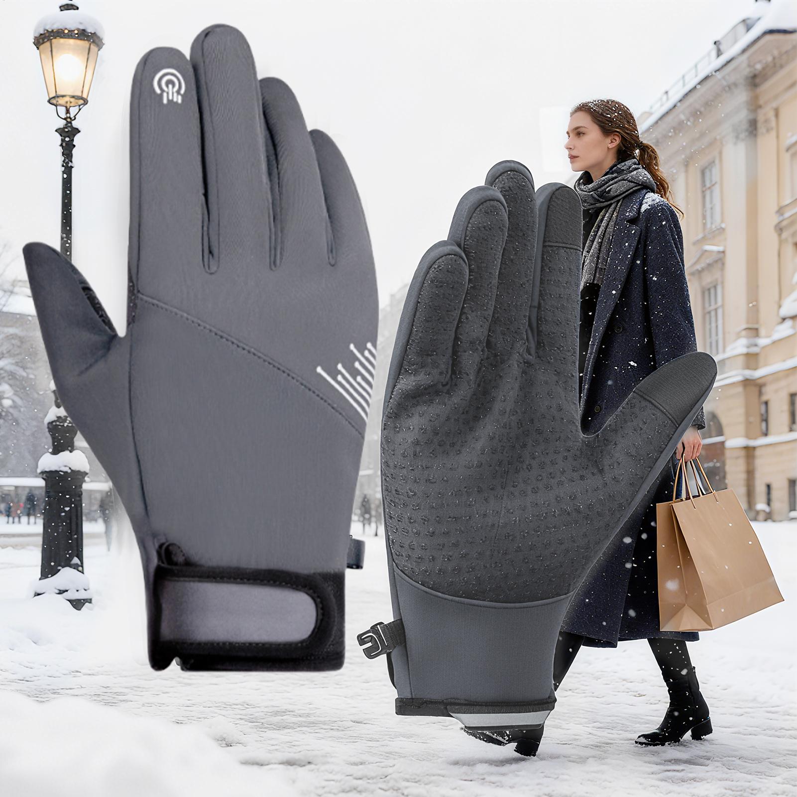 Winter Gloves Women Windproof  - Running Gear Cold Weather recension och pris