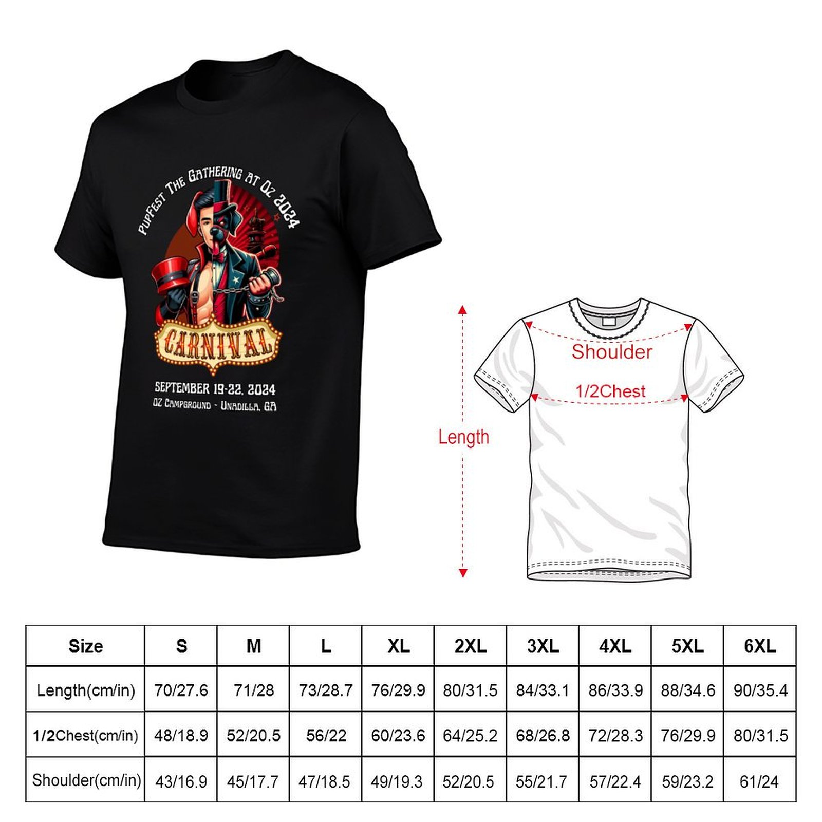 PupFest 2024 Logo Gear T-Shirt - Running Gear Logos recension och pris