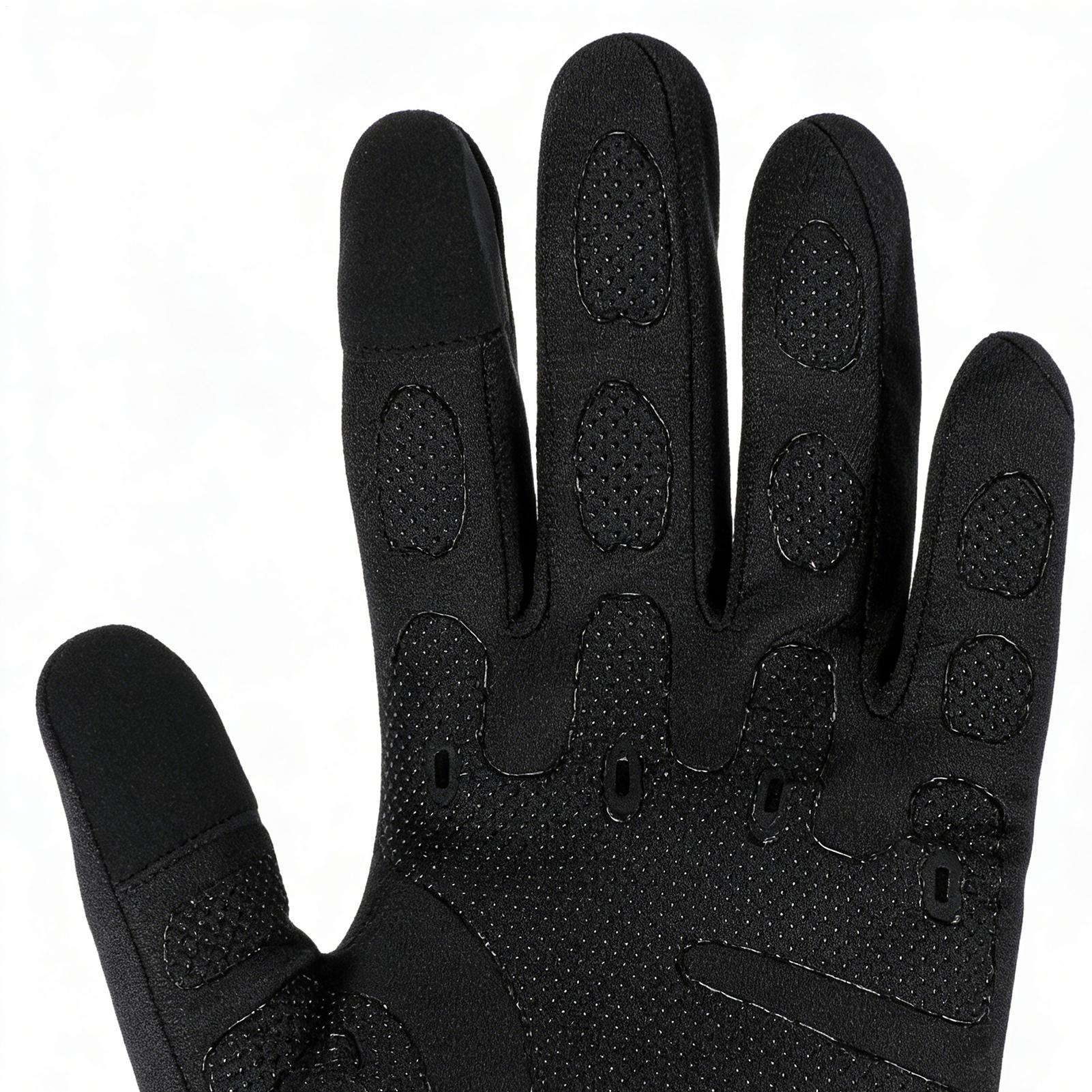 Warm Cycling Gloves Full Finge - Running Gear Cold Weather recension och pris