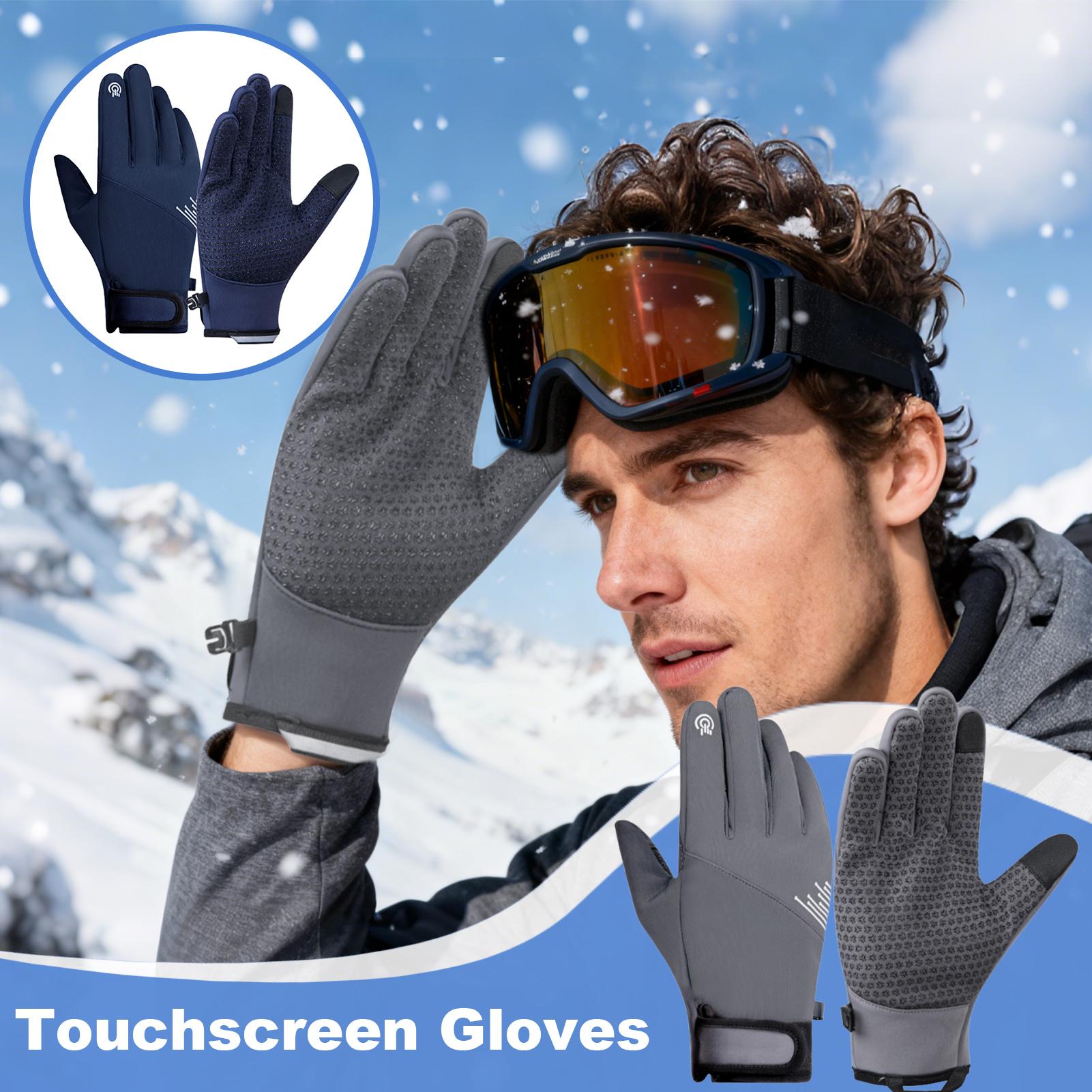 Winter Gloves Men Windproof To - Running Gear Cold Weather recension och pris