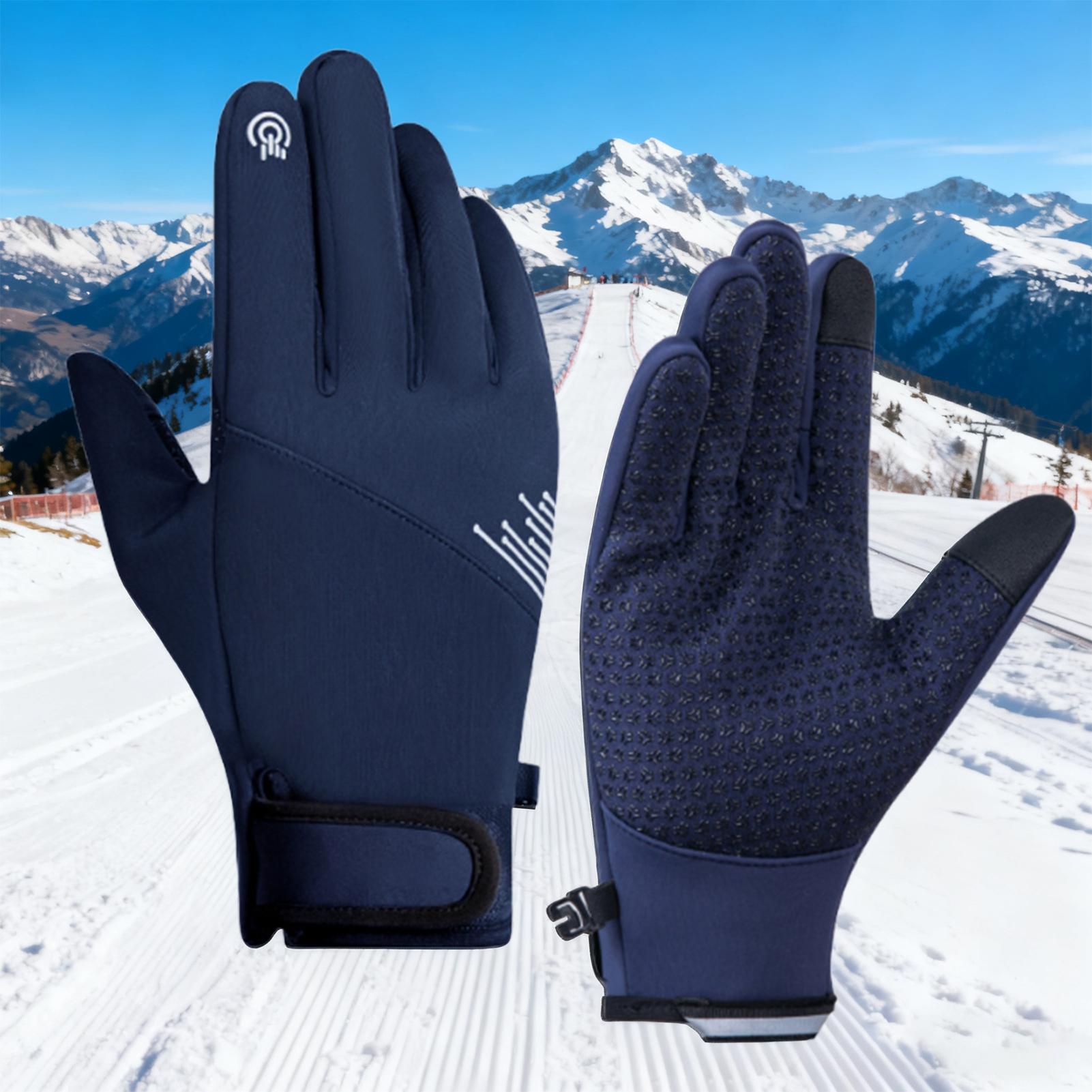 Winter Gloves Men Windproof To - Running Gear Cold Weather recension och pris