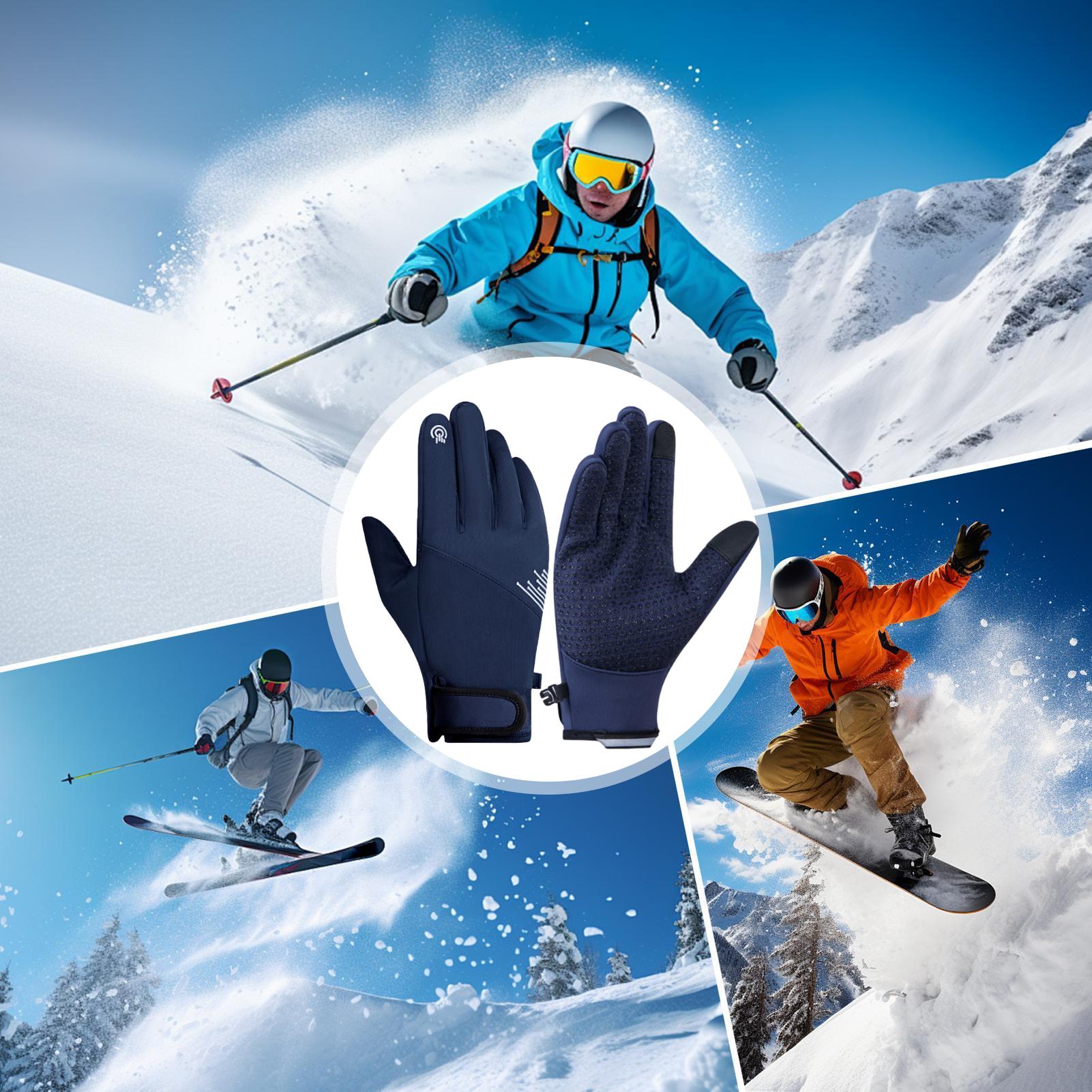 Winter Gloves Men Windproof To - Running Gear Cold Weather recension och pris