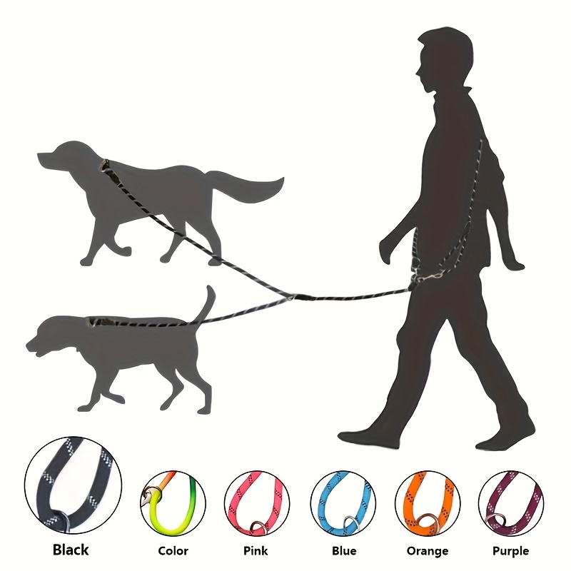 Reflective Hands-Free Dog Leas - Running Zwift recension och pris
