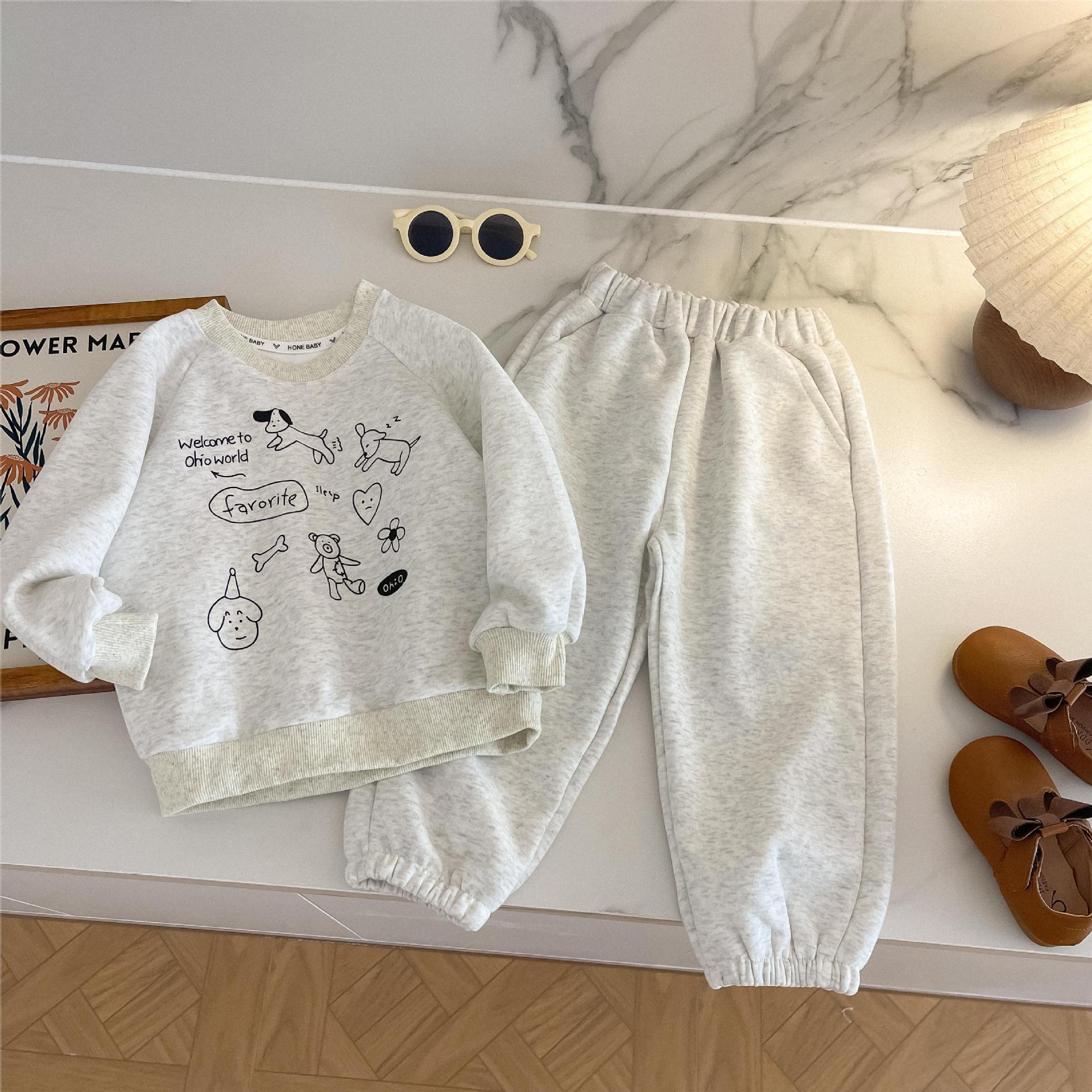 Boys Girls Casual Sets Autumn  - Running Gear For Kids recension och pris