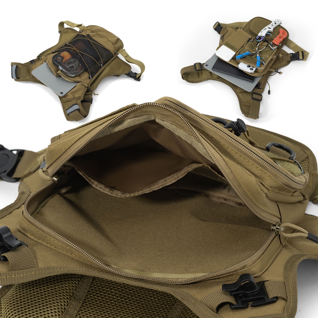 Multi-functional Chest Pack Ta - Running Gear Bag For Men recension och pris