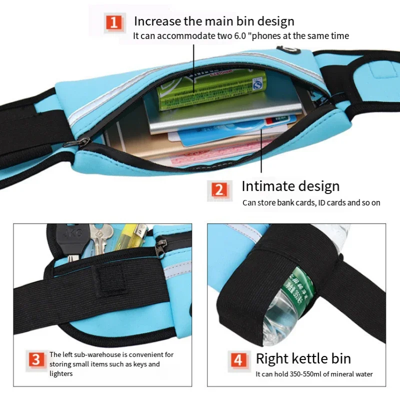 1pc Running Bag Women Waist ba - Running Zwift recension och pris